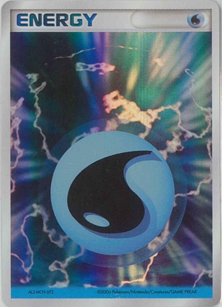 ポケモンカード 基本水エネルギー（ホロン）[PCG基本エネ][-]
