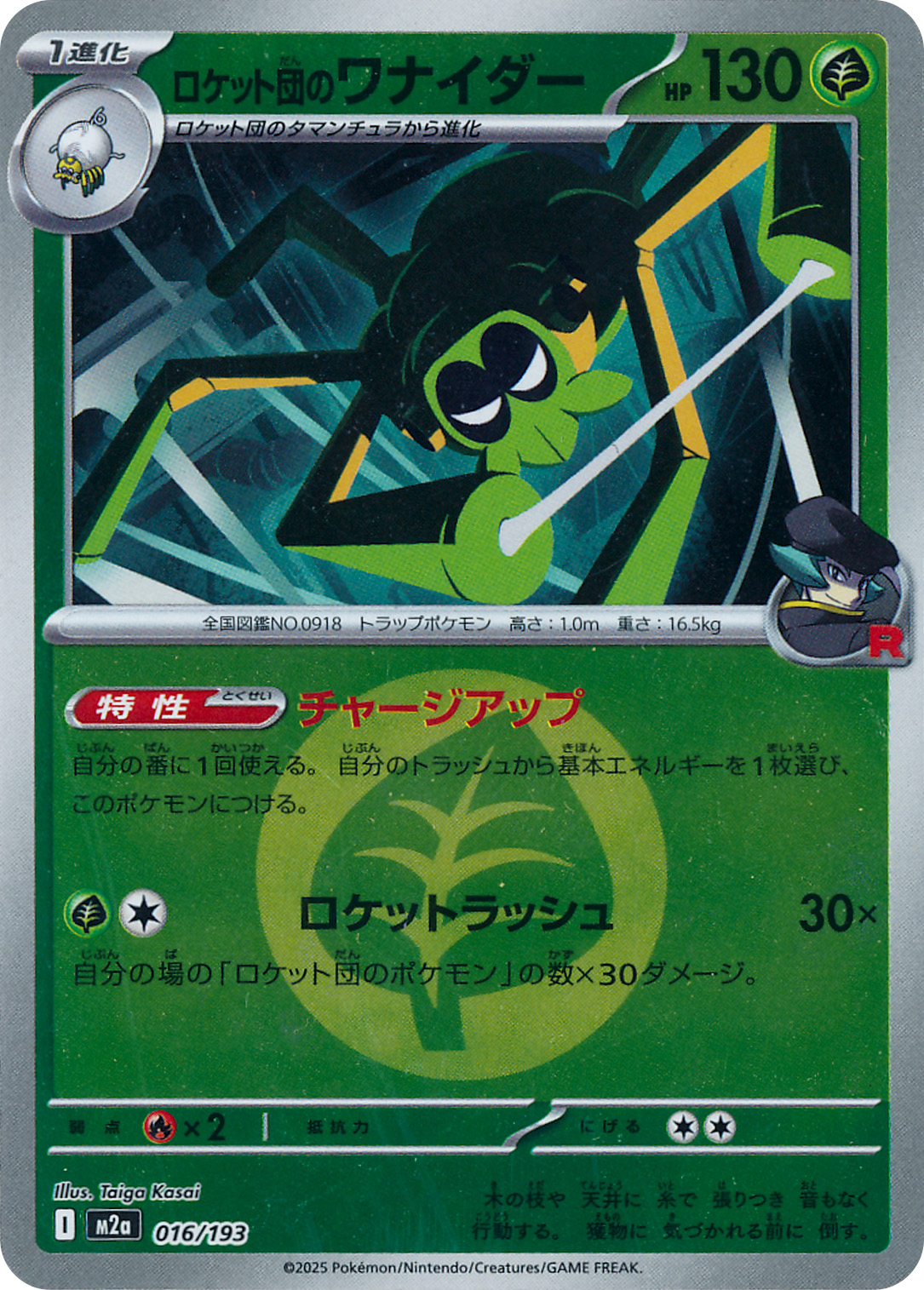 ロケット団のワナイダー