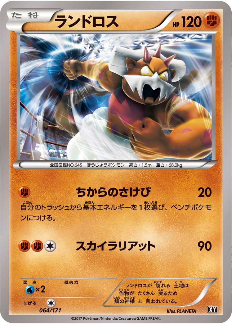 ポケモンカード ランドロス[XY][064/171][-]